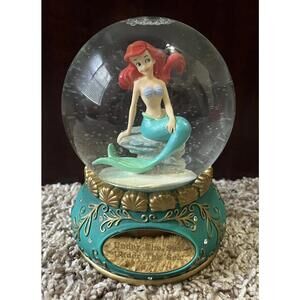 Disney Showcase Collection Snow Globe Ariel Under The Sea 348856 Little Mermaid